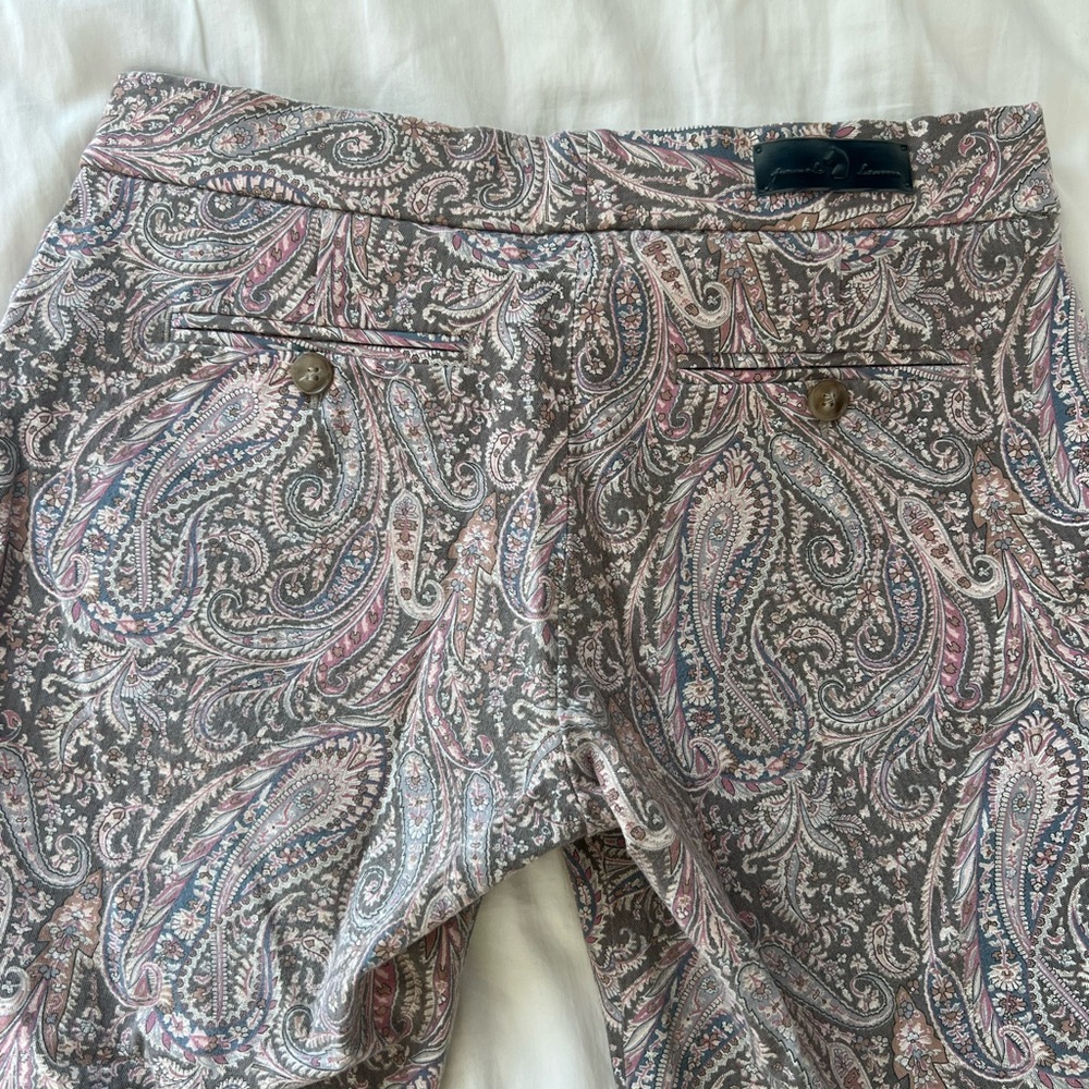 Paisley Print Capris - Picture 3 of 3
